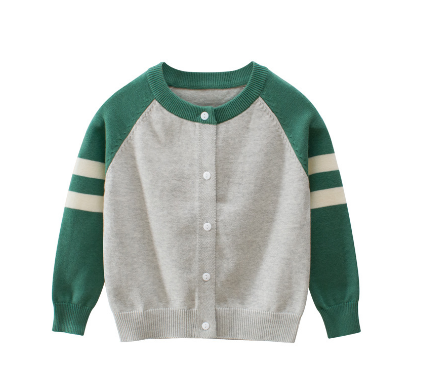 2022 Korean Style Children Fashion Sweater Boys Girls Outerwear Kids Spring Autumn Clothing