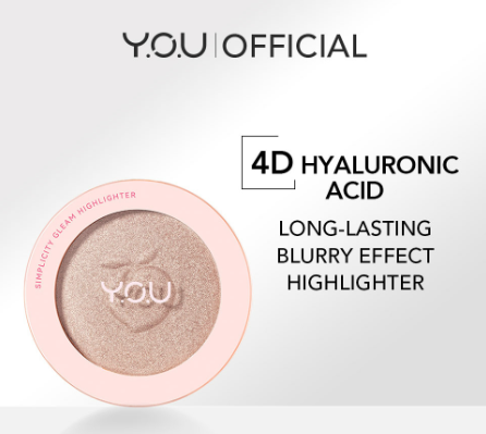 Y.O.U Simplicity Gleam Highlighter｜ Face Shimmer ｜Smooth and Glow