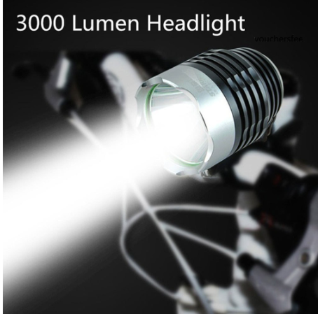 Bike Headlamp XML-Q5 3 Mode 3000 Lumen LED Bicycle Cycling Headlight