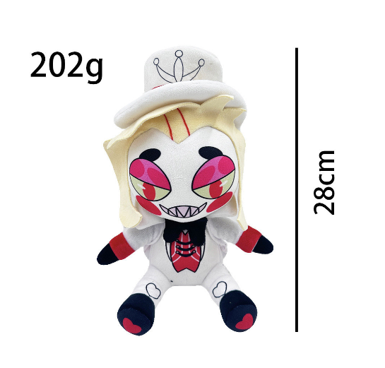 Hazbin Hotel Plush Helluva Boss Vaggie Alastor The Circus Fat Nuggets Dolls & Stuffed Toys Kid Gift Home Decor Toys for Boys Girls M17