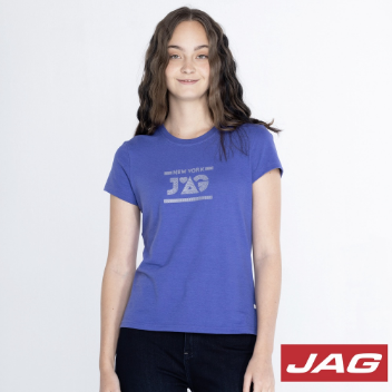 Jag Ladies NYC Relaxed Fit Logo Tee 83NZ8A01