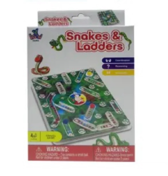 YWOW Travel Game Snakes & Ladders