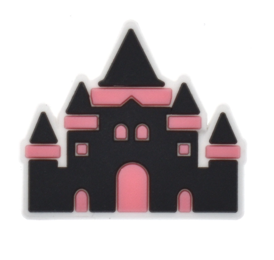 Cute Rabbit Clock Jibitz Croc Pin Castle Key Jibbits Charm Princess Crown Jibits Crocks for Kids Shoe Charms Shoes Accessories Decoration P8