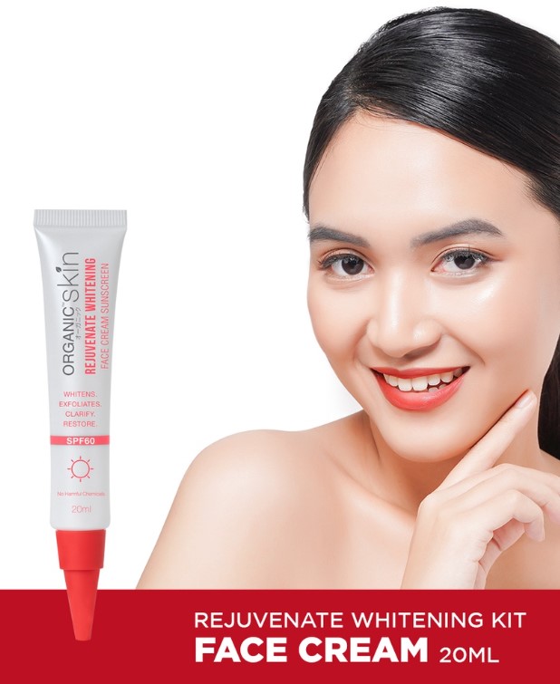 Organic Skin Japan Rejuvenate Whitening Face Cream Sunscreen 20ml
