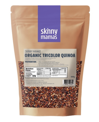 Skinny Mamas Organic Tricolor Quinoa 500g