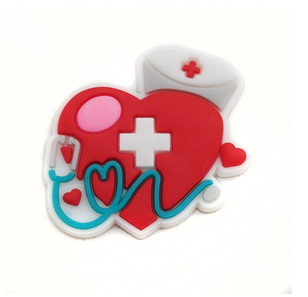 Cartoon Mask Ambulance Jibbits Medical Dentist Jibitz Croc Charm Teeth Stethoscope Jibits Crocs for Women Shoes Accessories 14