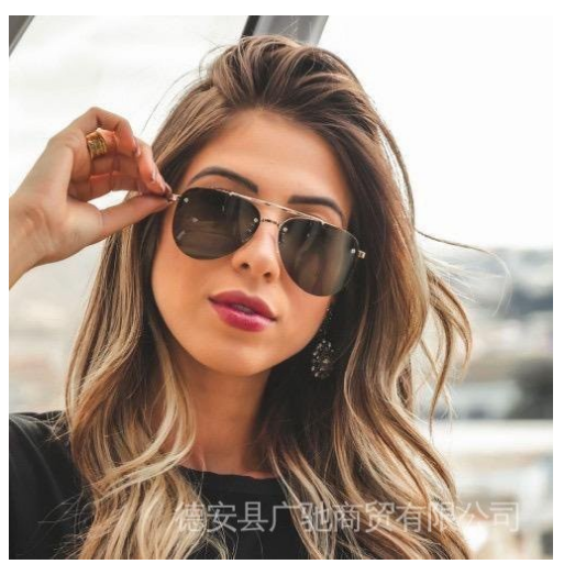 Sunglasses Ray · Ban Shining Pilot Brown Black Traditional Classic Pilot Summer Female Male ProtectionUv400Super Promotion with Novelty