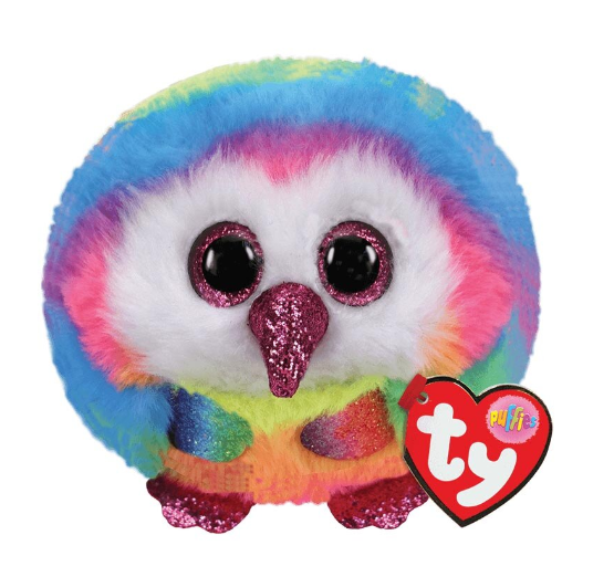 10cm Ty Big Eyes Stuffed Pea Stuffed Bubble Ball Series Animal Collection Unicorn Rat Owl Monkey Boy Girl Birthday Gift A4