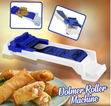 Manual RollerTool Magic Roller Lumpia Wrapper Sushi Maker For Wrapping Dolma, Stuffed Cabbage