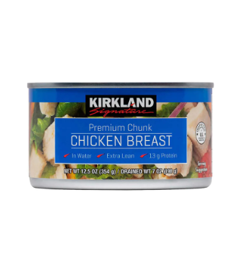 Kirkland Signature Premium Chunk Chicken Breast 354g
