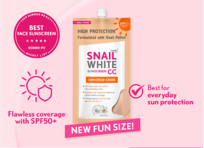 Snailwhite Cc Sunscreen SPF 50+/PA+++ 6ml