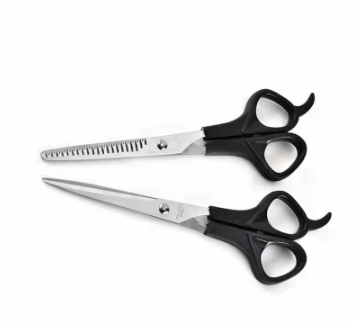 2in1 Barber Hair Cutting Thinning Scissors Salon Shear Haircut Scissors Set