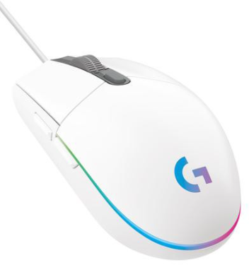 Logitech G102 Lightsync Gaming Mouse [White]