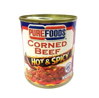 Purefoods Corned Beef Hot and Spicy 210g