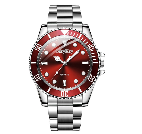 Luxury Men Stainless Steel Business Watches With Calendar Male Sport Quartz Watch M1