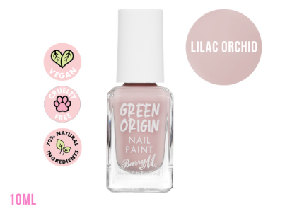 Barry M Green Origin Nail Paint Lilac Orchid Gel Nail Polish