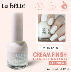 La Belle Nail Polish White Shades 12ML