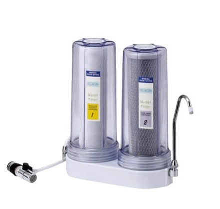2 Stages Water Purifier Household Faucet Filter