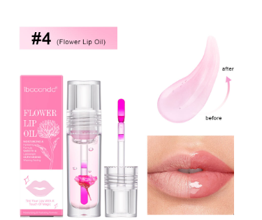 Ibcccndc Color Changing Oil Tinted Long-Lasting & Moisturizing Lip Oil Gloss