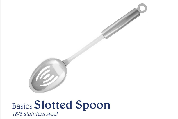 Chef's Classics Basics Stainless Steel Slotted Spoon