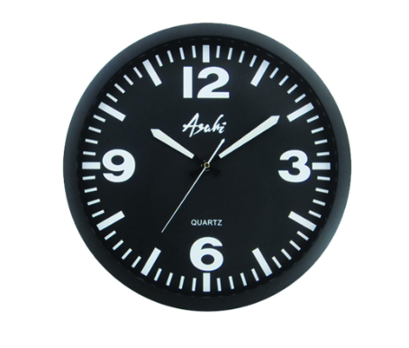 Asahi AD146 Round Wall Clock 16 inches