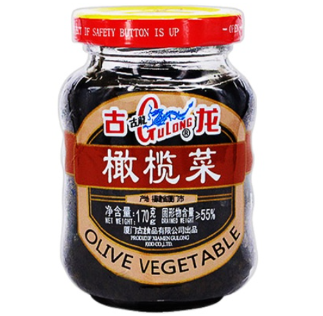 Gulong Olive Vegetable 170g