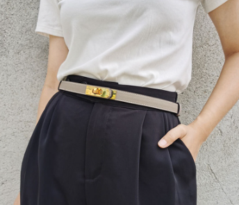 Fashion Women Thin Belt PU Leather Retro H Buckle Adjustable Belts Ladies Trouser Dress Decoration Waistband Fashion