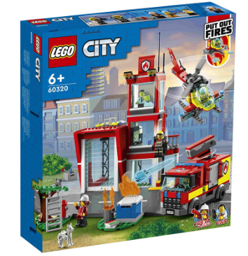 Lego 60320 City Fire Station Building Blocks