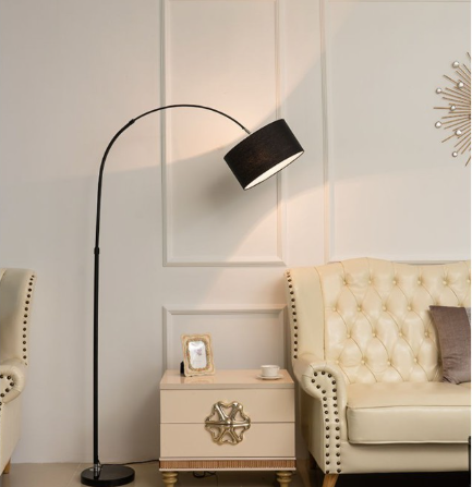 GECREE Fishing Lamp Floor Lamp Light Living Room Bedroom Bedside Table Lamp Floor Modern