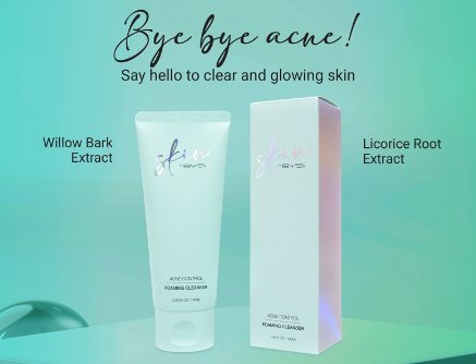 BYS Skin Acne Control Foaming Cleanser 100ML