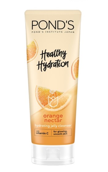 Ponds Orange Nectar Jelly Cleanser with Vitamin C for Hydrated Skin 100G