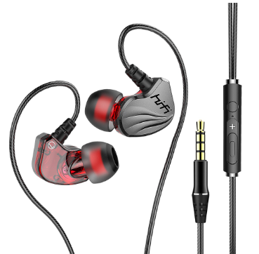 Zeus 6D Surround Sound Bass Earphones W/ Microphone Noise Cancelling Earphone Sport Headphone S2000