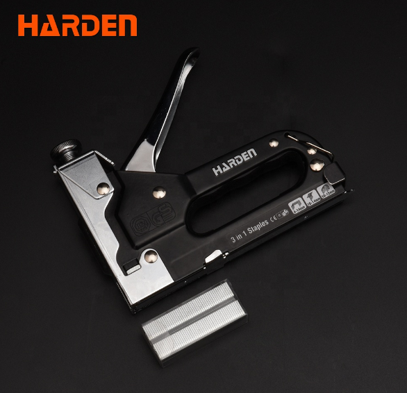 Harden 620803 6" 3 Way Used Staple Gun (Professional) Straight Nail Shooter Manual
