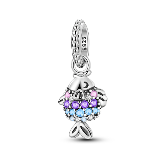 Summer 2024 New Arrivals 925 Silver Bow Cat Tram Little Bird Bird Cage Charm For Original Sterling Silver Bracelet DIY Jewelry Making Gifts s28