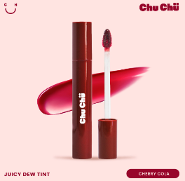 Chu Chu Beauty Juicy Dew Tint In Cherry Cola