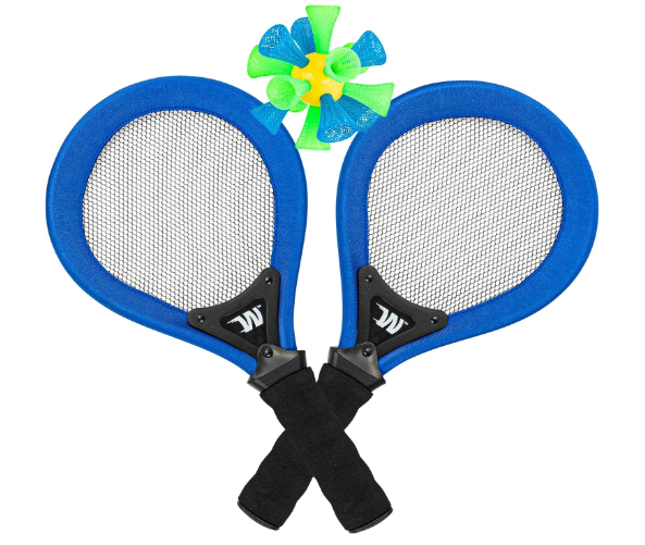 1i4 Group Whackminton - Perfect Racket Game for Adults & Kids - Fun Outdoor Sport for The Backyard, Beach & Lawn - Outdoor Toy