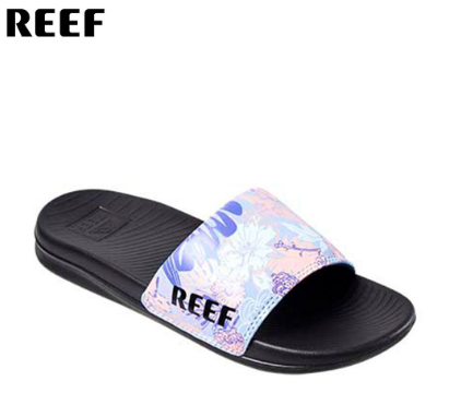 Reef Reef One Slide Lavander Lei Womens Sandals