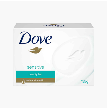 Dove Beauty Bar Sensitive 135g for Sensitive Skin