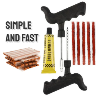 Car and motorcycle Tubeless Tire Repair Tool Kit bicycle Accessories D-219