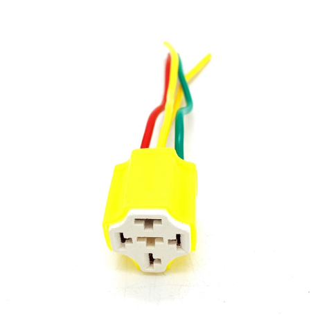 Car Motorcycle Parts Accessories Universal Horn LED Light Relay Socket 12V