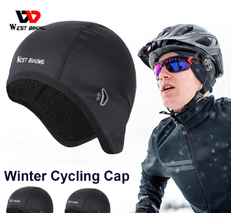 WEST BIKING Cycling Cap Windproof Thermal Ski Running Skiing Motorcycle Riding Hat Men Women Mtb Bike Headwear
