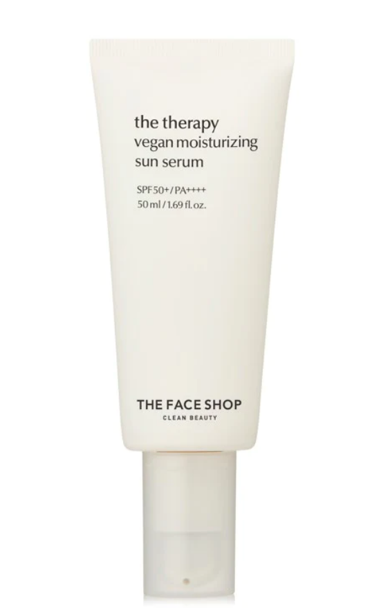 The Face Shop The Therapy Vegan Moisturizing Sun Serum Spf50+ Pa++++