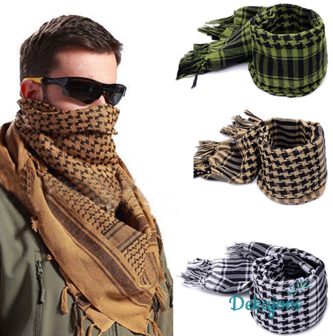 Sunscreen Windproof Fashion Lightweight Military Men Scarves