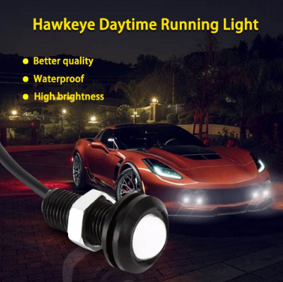 12v Led Eagle Eye Drl 18mm High Power SMD Daytime Running Light Car fog Reverse Lamp Backup Parking Turn Signal Lamp