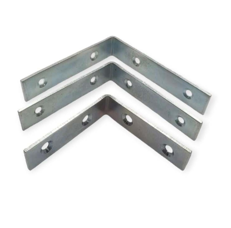 4PCS Angle Bracket Cabinet Joint Bracket Corner Brace Fastener Furniture Board Fixed Stainless Steel