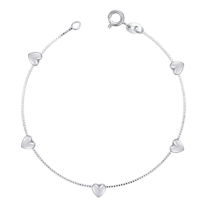 Silver Fashion Jewelry Accessory Ladies' Bracelet B020