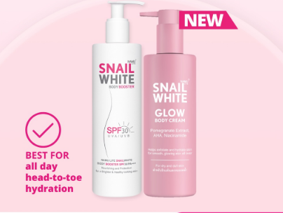 Snailwhite Day & Night Body Glow Duo