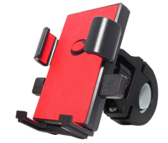 Motorcyle mobile phone navigation bracket handlebar clamp bracket