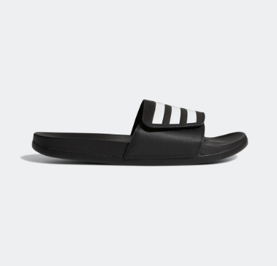 Adidas Swimming Adilette Comfort Adjustable Bandage Slides Unisex Black GZ8951