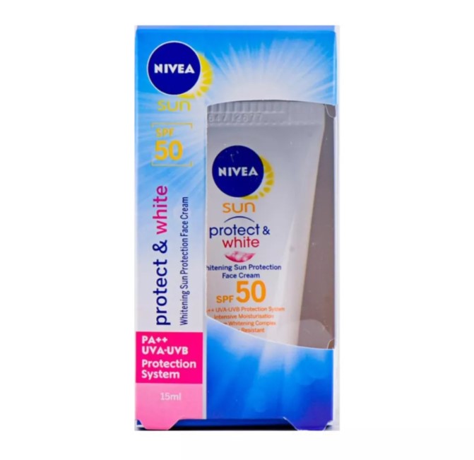 Nivea Sun Protect & Radiance Face cream SPF50 15ML
